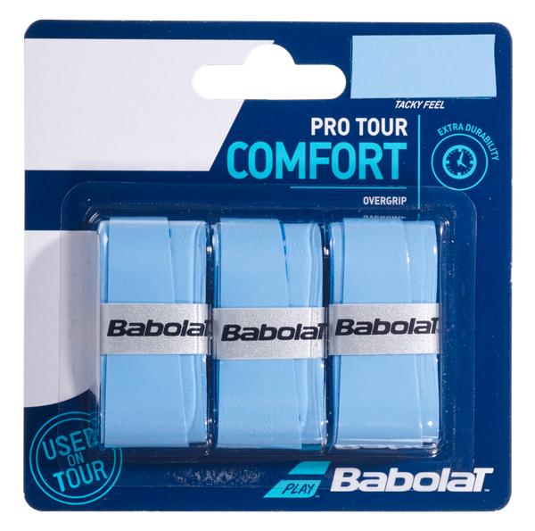 Babolat Pro Tour x3 Blue Grippi