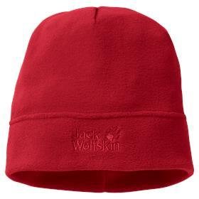 Jack Wolfskin Real Stuff cap Fleece Pipo Red