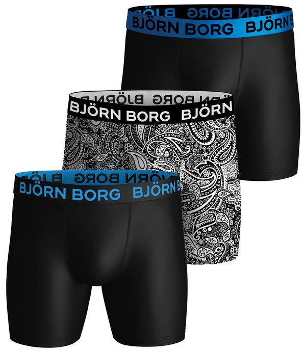 Björn Borg Performance bokserit 3 Pack