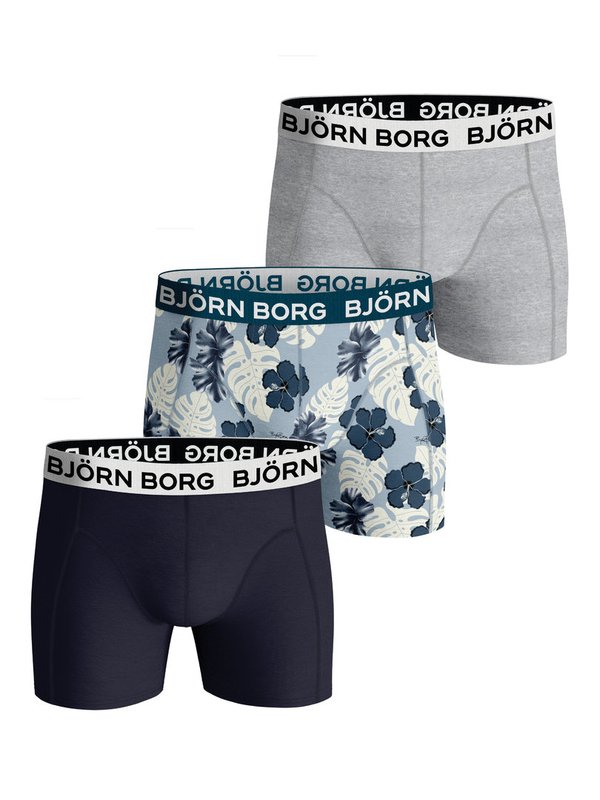 Björn Borg Essential Boxer Miesten Bokserit 3-Pack MP007