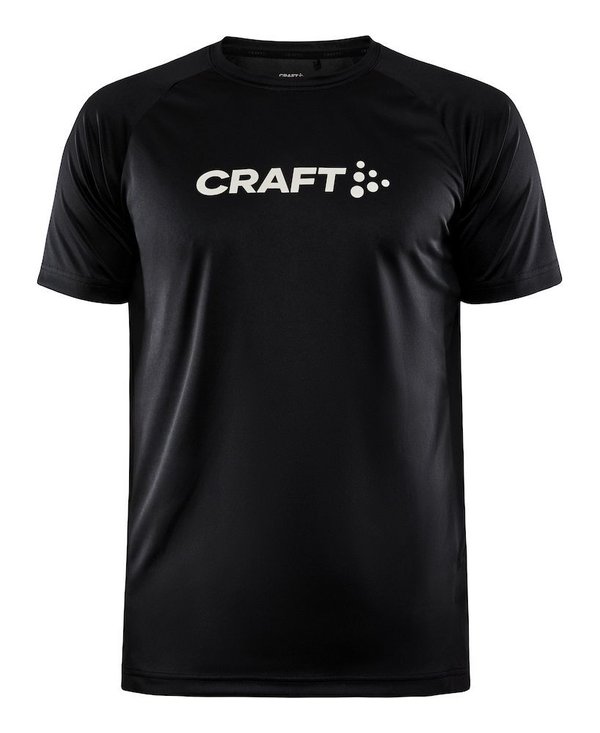 Craft Core Unify Logo Tee M Black Miesten treenipaita