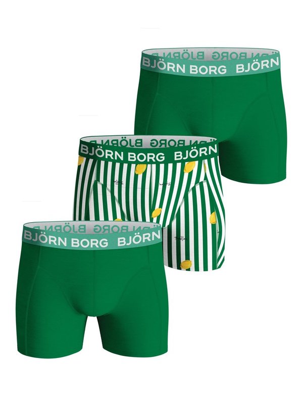 Björn Borg Essential Boxer Miesten Bokserit 3-Pack MP001