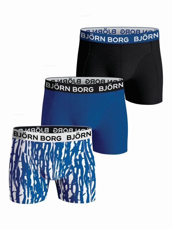 Björn Borg Essential Boxer Miesten Bokserit 3-Pack MP010