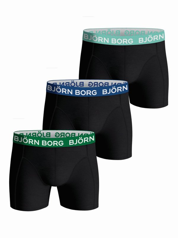 Björn Borg Essential Boxer Miesten Bokserit 3-Pack MP008