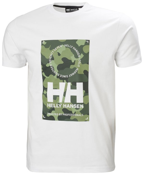 Helly Hansen Move Cotton T-Shirt White Miesten T-paita
