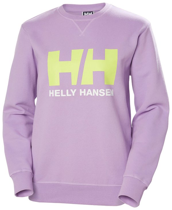Helly Hansen W Logo Crew Sweat Heather Naisten Collegepaita