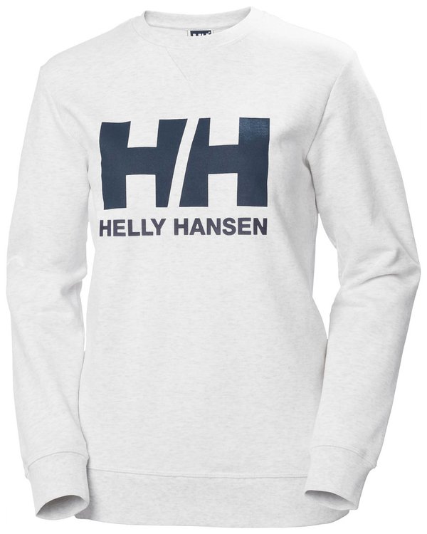Helly Hansen W Logo Crew Sweat Nimbus Cloud Melange Naisten Collegepaita