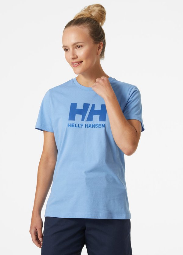 Helly Hansen W Logo T-Shirt Bright Blue Naisten T-paita