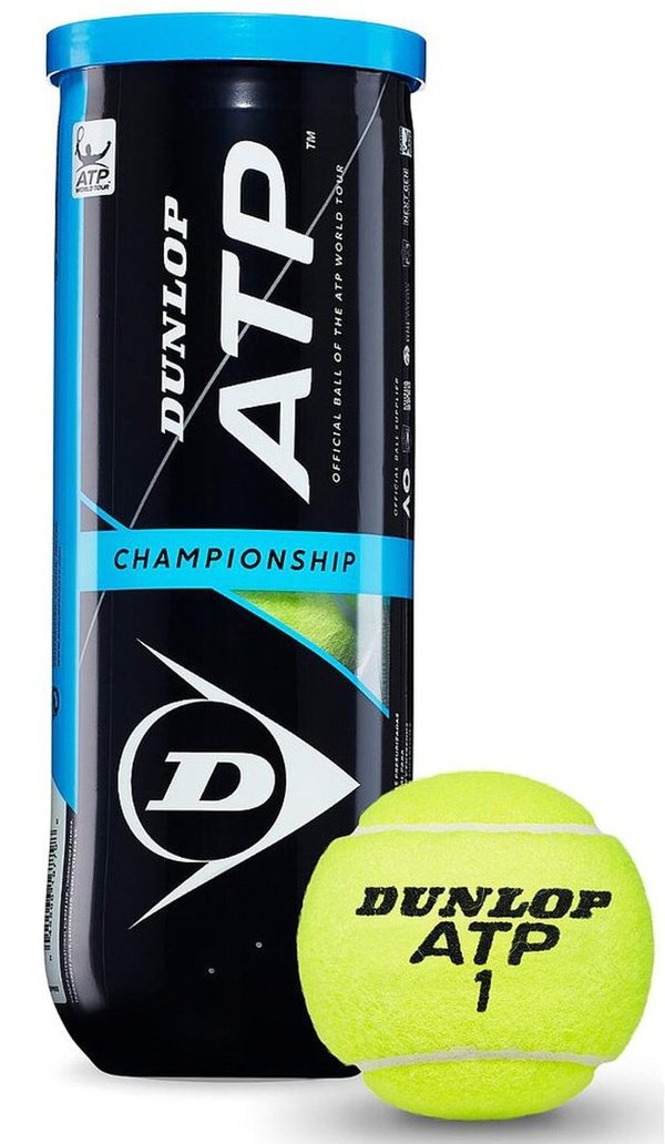 Dunlop ATP Championship Tennispallo 3 kpl/tuubi